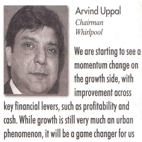 Whirlpool turnaround story, Arvind Uppal